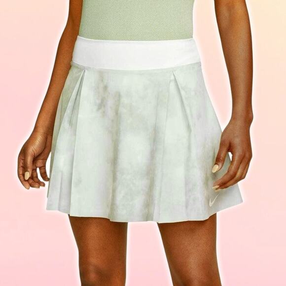 NIKE Dri-Fit Printed Gold Club Skort Sz Small - Picture 1 of 5